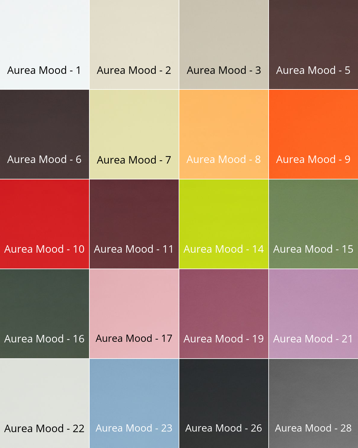 Aurea Mood stofkaart Aurea Mood stofkaart