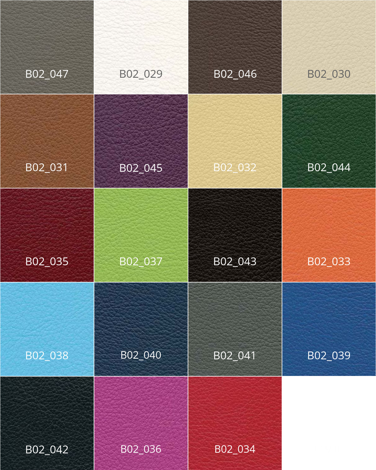 OffiSit B02 stofkaart OffiSit B02 stofkaart