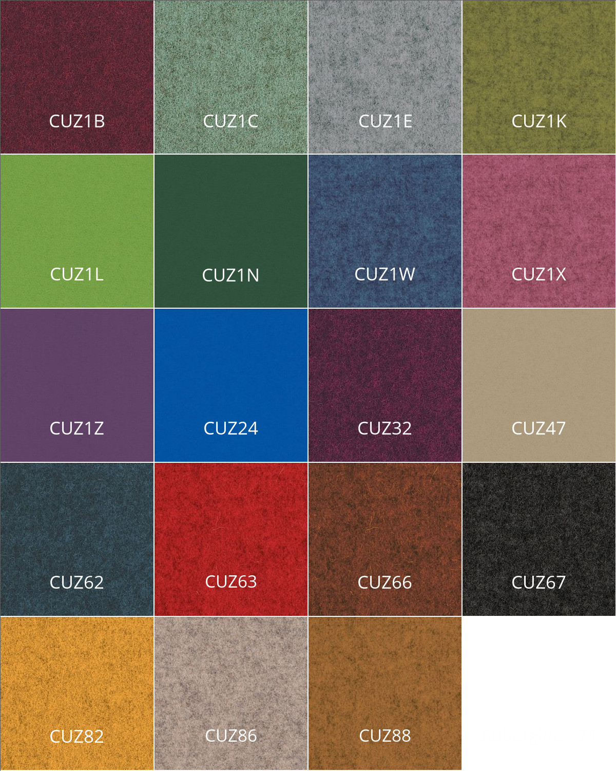Camira Blazer stofkaart Camira Blazer stofkaart